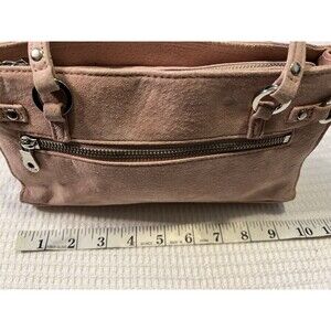 New Wilson’s Leather Suede Pink Purse